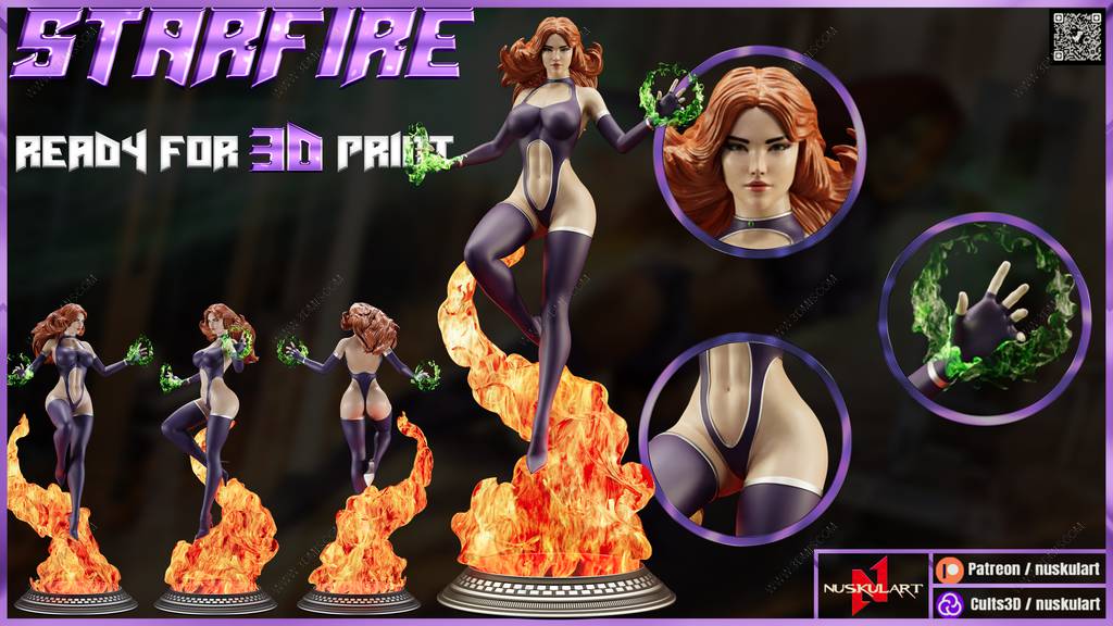 P站图纸印象馆 Nuskul Art DC漫画 星火 Nuskul Art DC漫画 星火