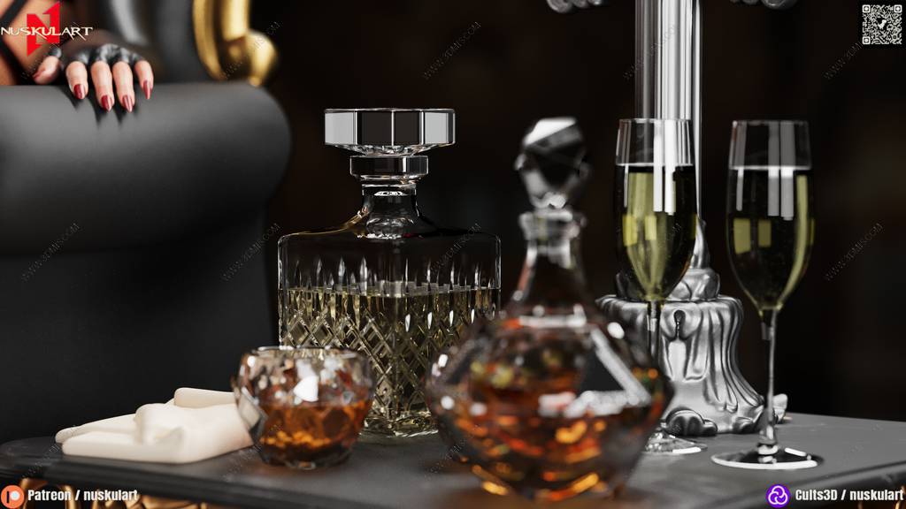 P站图纸印象馆 Nuskul Art 吸血莱恩 莱恩 Nuskul Art 吸血莱恩 莱恩