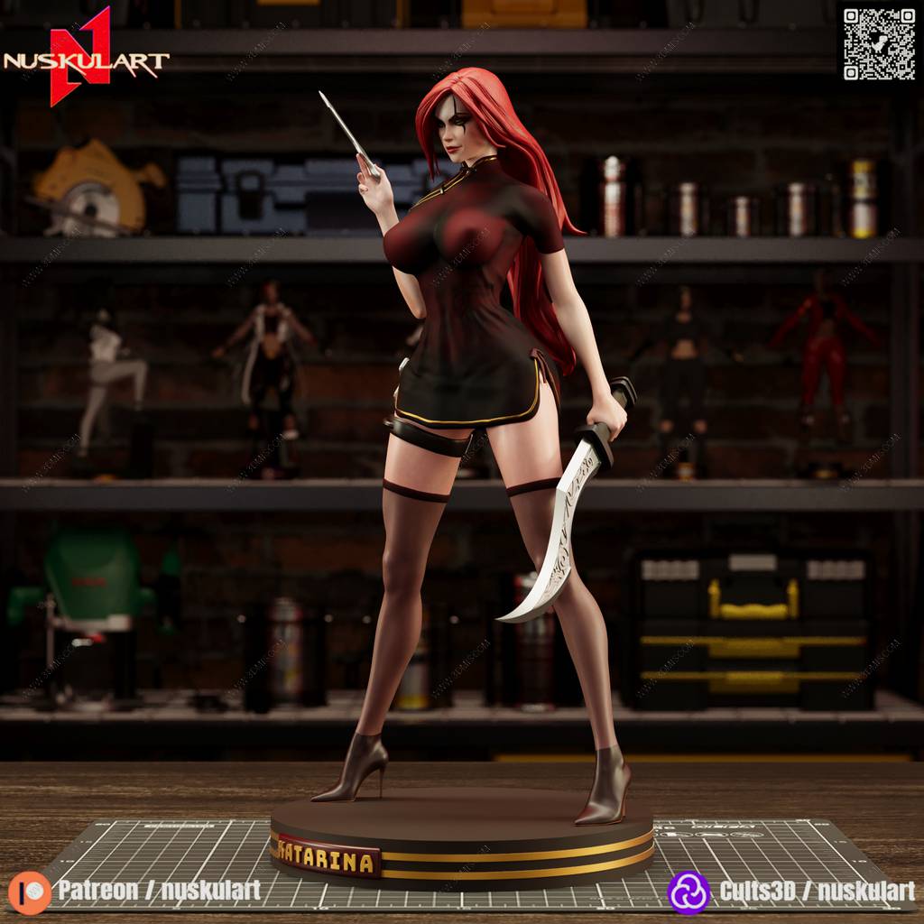 P站图纸印象馆 Nuskul Art 英雄联盟 卡特琳娜 Nuskul Art 英雄联盟 卡特琳娜