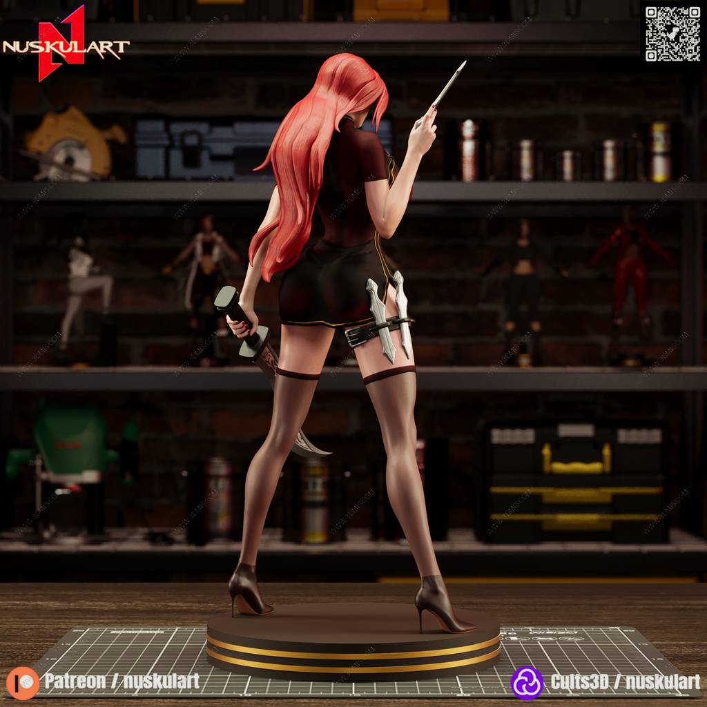 P站图纸印象馆 Nuskul Art 英雄联盟 卡特琳娜 Nuskul Art 英雄联盟 卡特琳娜