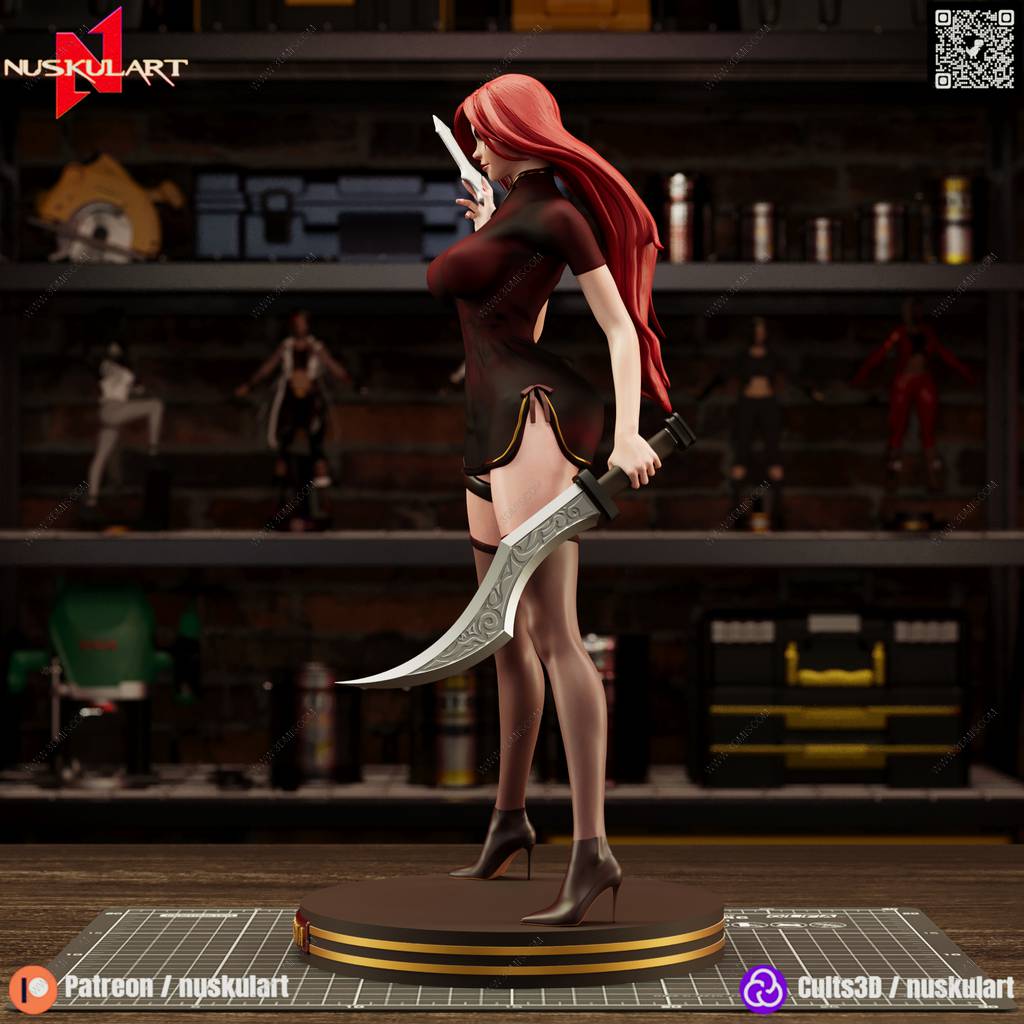 P站图纸印象馆 Nuskul Art 英雄联盟 卡特琳娜 Nuskul Art 英雄联盟 卡特琳娜