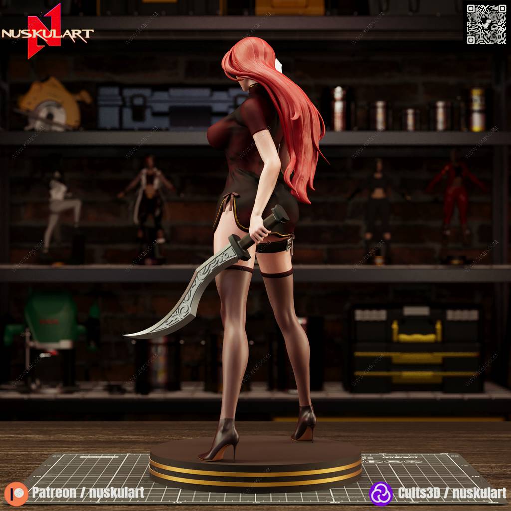 P站图纸印象馆 Nuskul Art 英雄联盟 卡特琳娜 Nuskul Art 英雄联盟 卡特琳娜