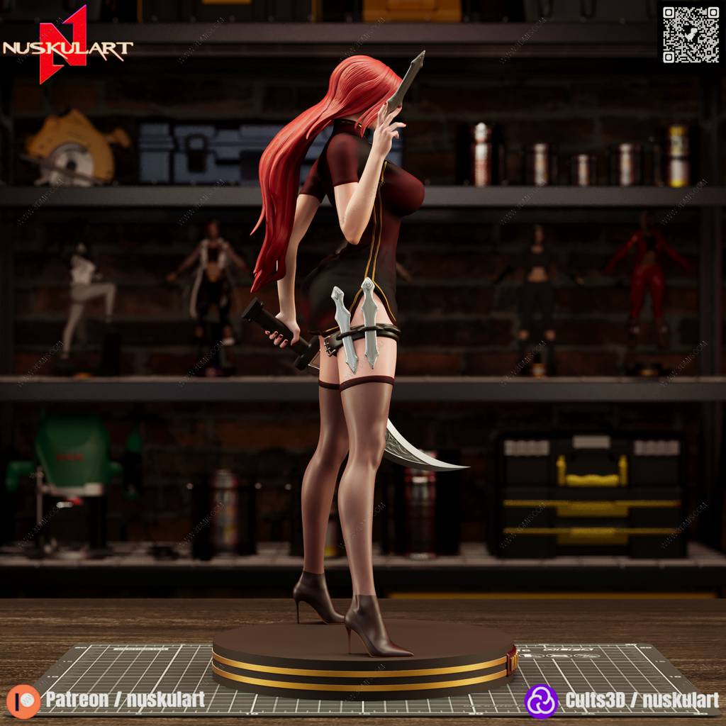 P站图纸印象馆 Nuskul Art 英雄联盟 卡特琳娜 Nuskul Art 英雄联盟 卡特琳娜