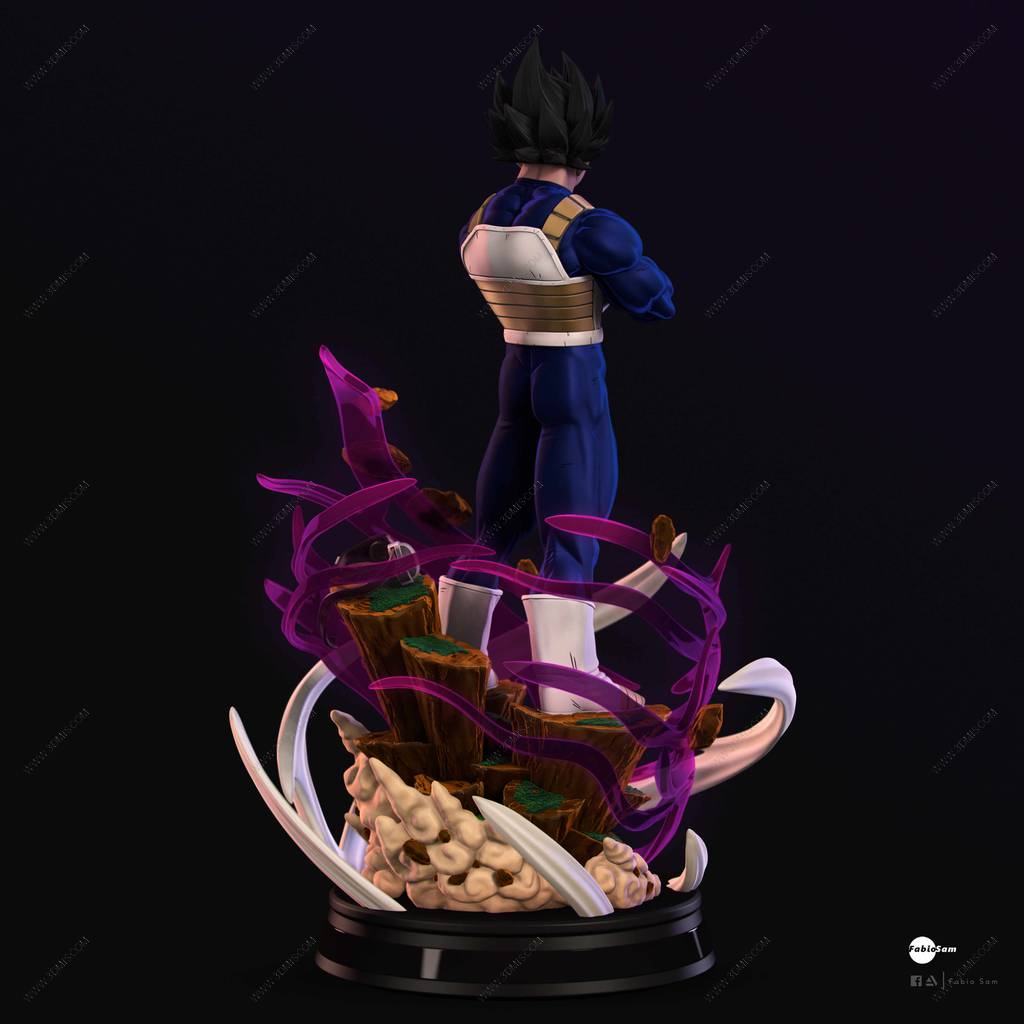 P站图纸印象馆 龙珠 超级赛亚人贝吉塔 龙珠 超级赛亚人贝吉塔