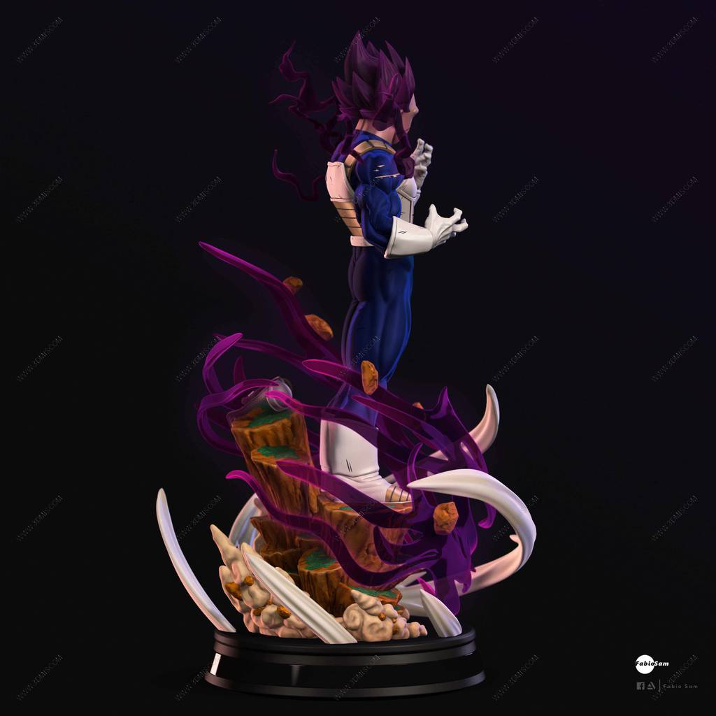 P站图纸印象馆 龙珠 超级赛亚人贝吉塔 龙珠 超级赛亚人贝吉塔