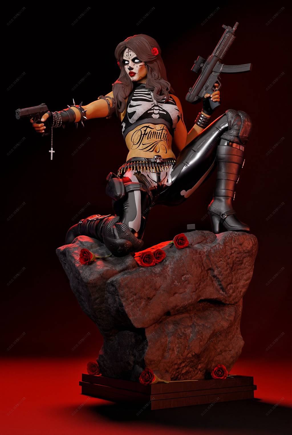 P站图纸印象馆 亡灵节死者 亡灵节死者