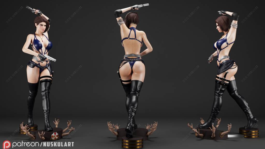 P站图纸印象馆 Nuskul Art 生化危机 吉尔·瓦伦蒂安 Nuskul Art 生化危机 吉尔·瓦伦蒂安