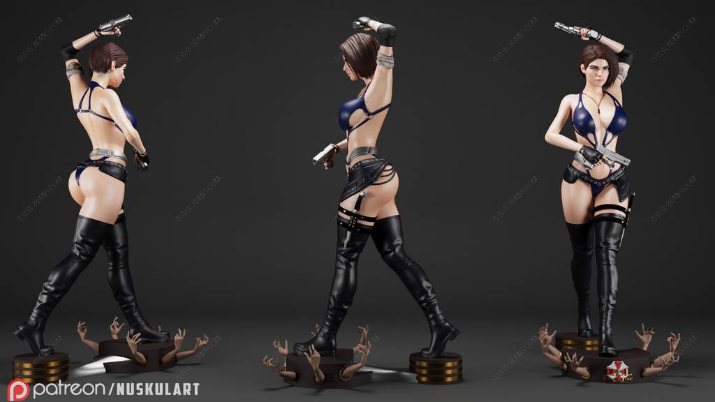 P站图纸印象馆 Nuskul Art 生化危机 吉尔·瓦伦蒂安 Nuskul Art 生化危机 吉尔·瓦伦蒂安