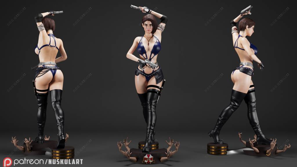 P站图纸印象馆 Nuskul Art 生化危机 吉尔·瓦伦蒂安 Nuskul Art 生化危机 吉尔·瓦伦蒂安