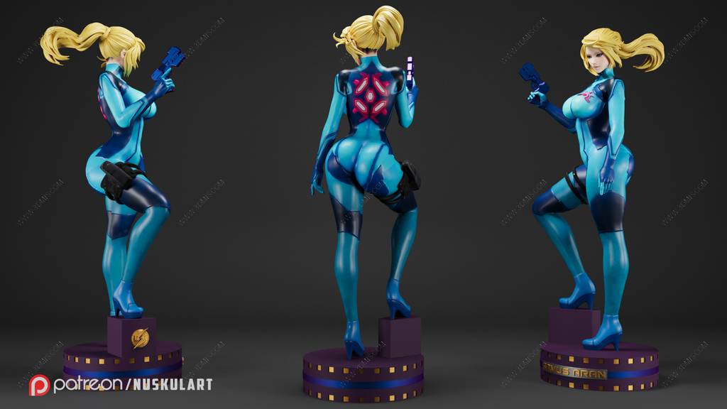 P站图纸印象馆 Nuskul Art 银河战士 萨姆斯·阿兰 Nuskul Art 银河战士 萨姆斯·阿兰