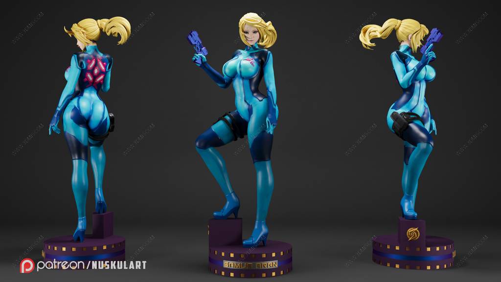 P站图纸印象馆 Nuskul Art 银河战士 萨姆斯·阿兰 Nuskul Art 银河战士 萨姆斯·阿兰