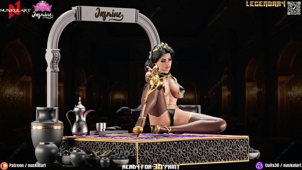 P站图纸印象馆 Nuskul Art 阿拉丁 茉莉公主 Nuskul Art 阿拉丁 茉莉公主