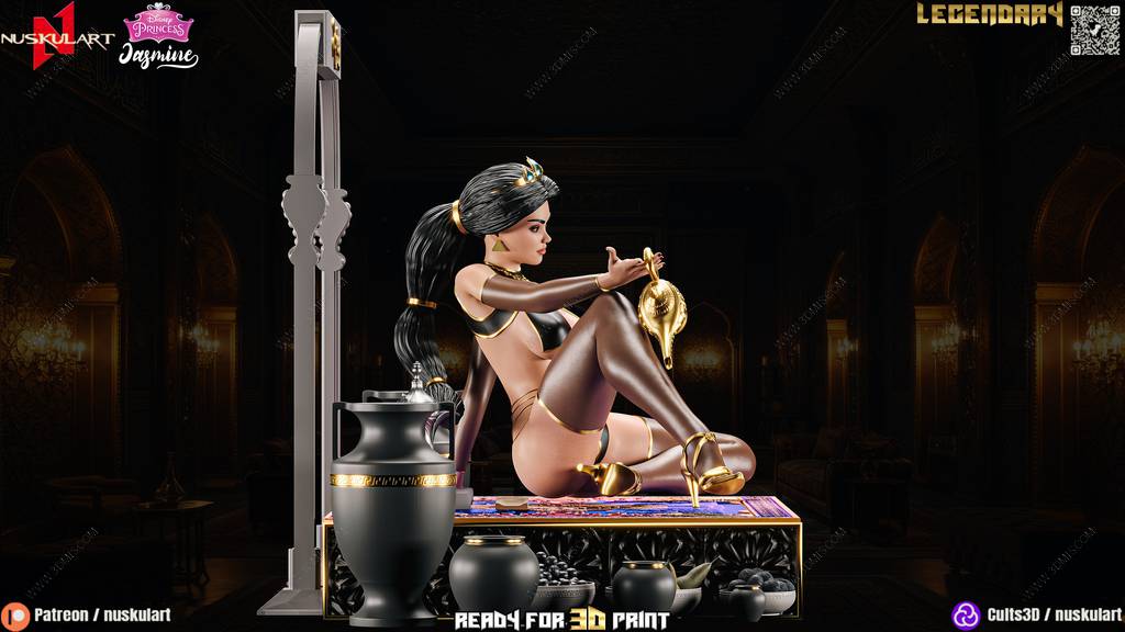 P站图纸印象馆 Nuskul Art 阿拉丁 茉莉公主 Nuskul Art 阿拉丁 茉莉公主