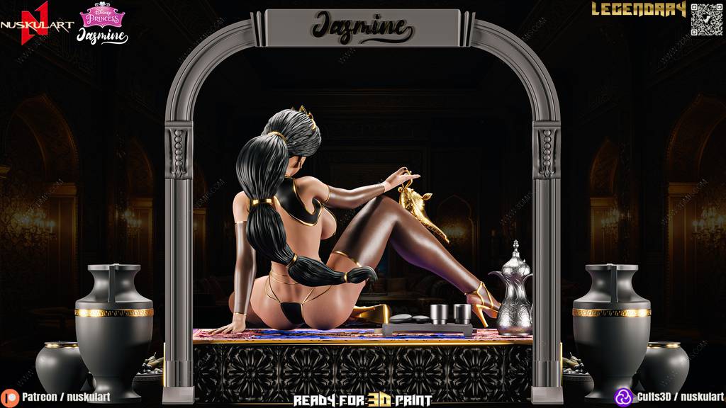 P站图纸印象馆 Nuskul Art 阿拉丁 茉莉公主 Nuskul Art 阿拉丁 茉莉公主