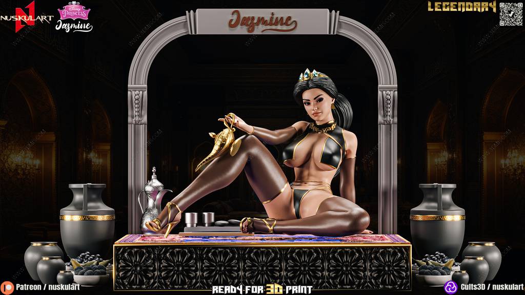 P站图纸印象馆 Nuskul Art 阿拉丁 茉莉公主 Nuskul Art 阿拉丁 茉莉公主