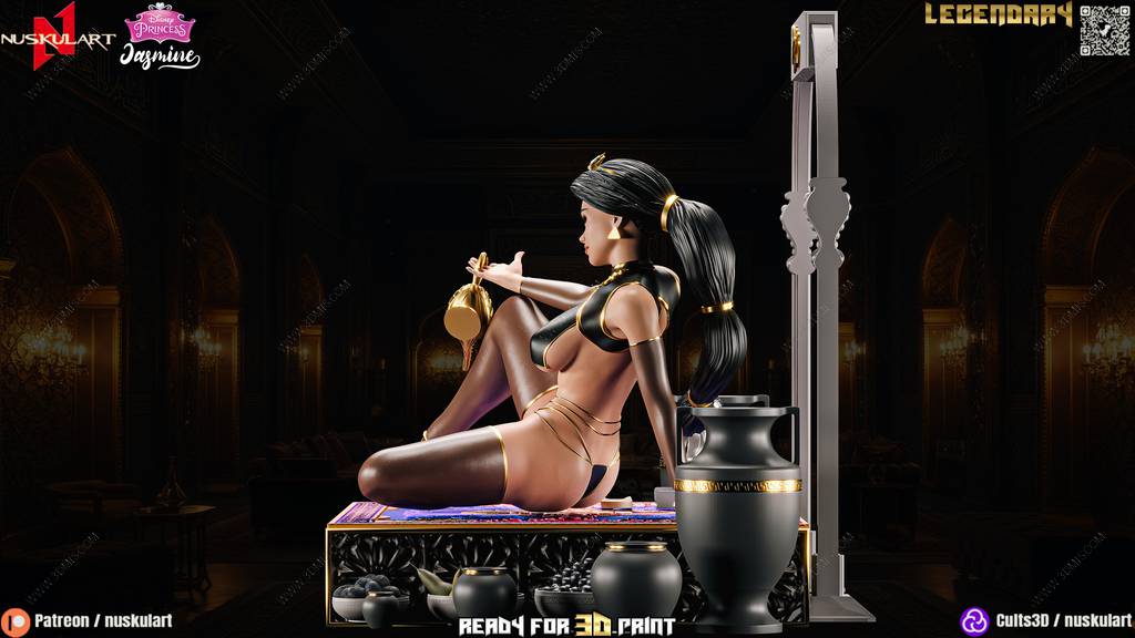 P站图纸印象馆 Nuskul Art 阿拉丁 茉莉公主 Nuskul Art 阿拉丁 茉莉公主