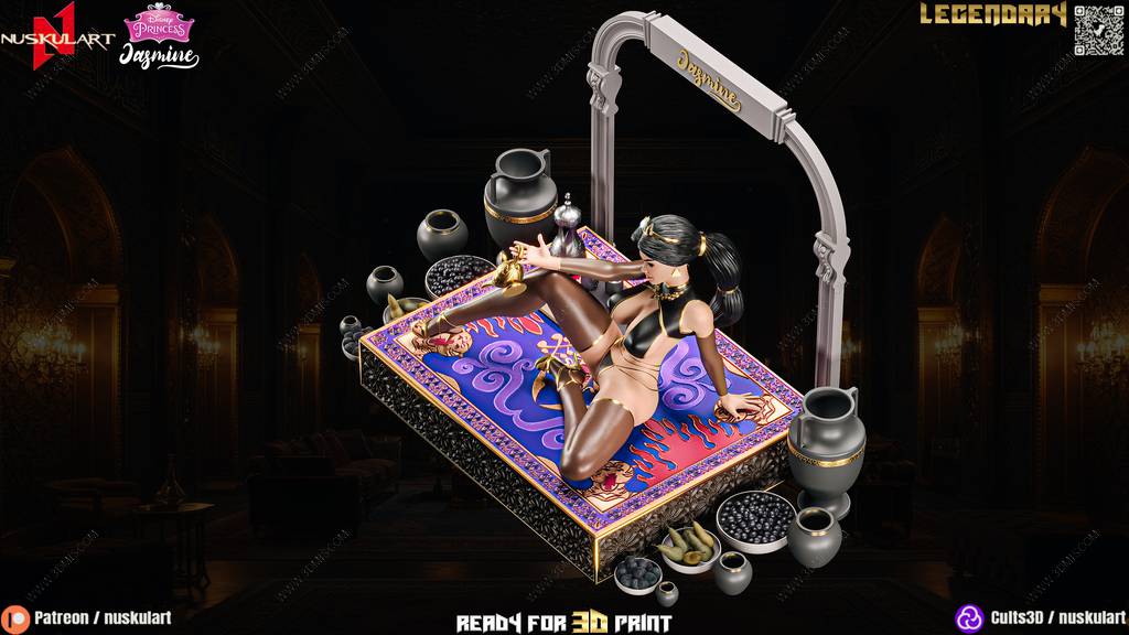 P站图纸印象馆 Nuskul Art 阿拉丁 茉莉公主 Nuskul Art 阿拉丁 茉莉公主