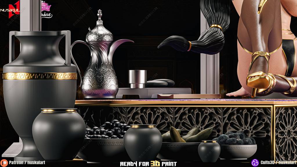 P站图纸印象馆 Nuskul Art 阿拉丁 茉莉公主 Nuskul Art 阿拉丁 茉莉公主