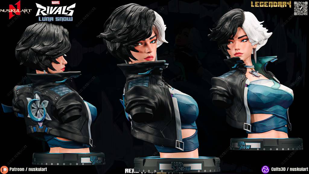 P站图纸印象馆 Nuskul Art 漫威 冰月花雪 Nuskul Art 漫威 冰月花雪