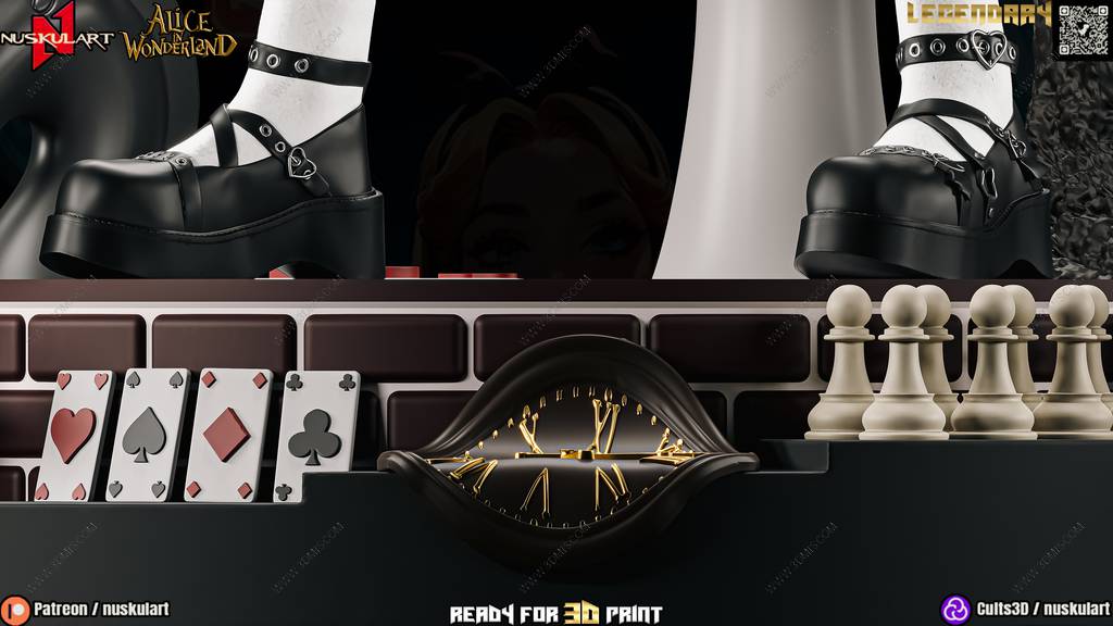 P站图纸印象馆 Nuskul Art 爱丽丝梦游仙境 Nuskul Art 爱丽丝梦游仙境