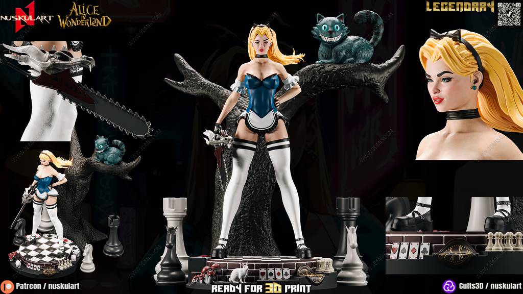 P站图纸印象馆 Nuskul Art 爱丽丝梦游仙境 Nuskul Art 爱丽丝梦游仙境