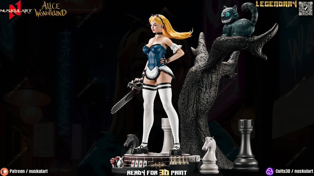 P站图纸印象馆 Nuskul Art 爱丽丝梦游仙境 Nuskul Art 爱丽丝梦游仙境