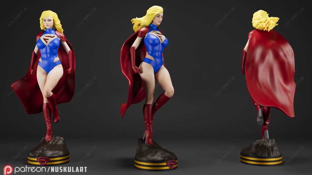 P站图纸印象馆 Nuskul Art DC漫画 超级少女 Nuskul Art DC漫画 超级少女