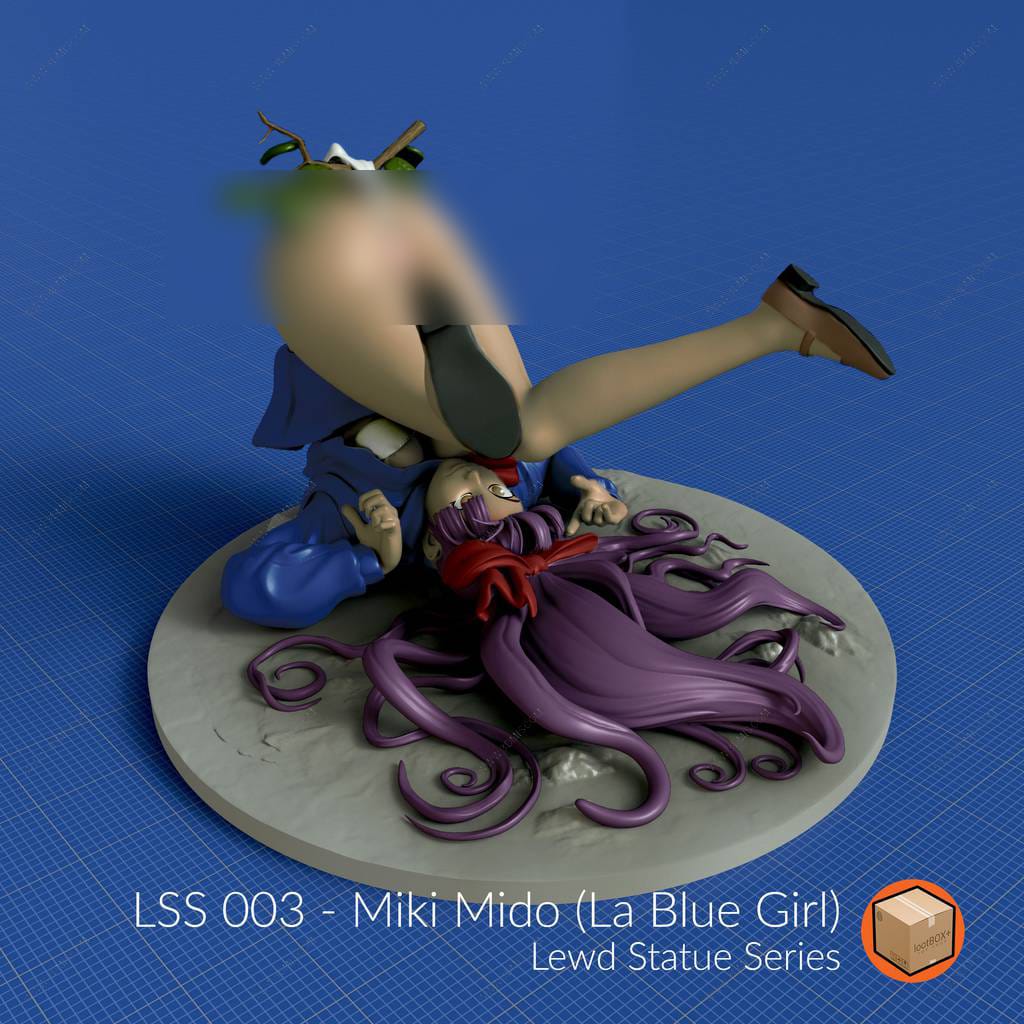 P站图纸印象馆 淫兽学园 Miki Mido 淫兽学园 Miki Mido