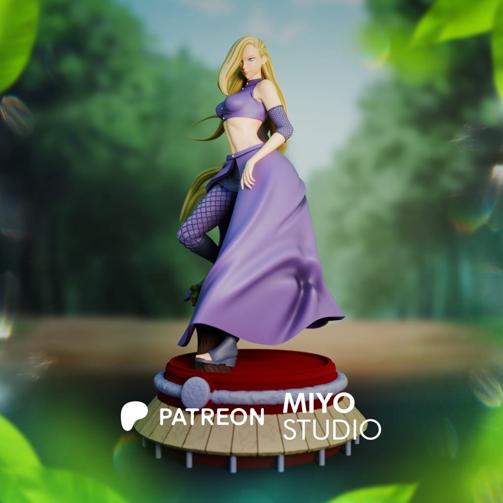 P站图纸印象馆 Miyo Studio 火影忍者 山中井野 Miyo Studio 火影忍者 山中井野