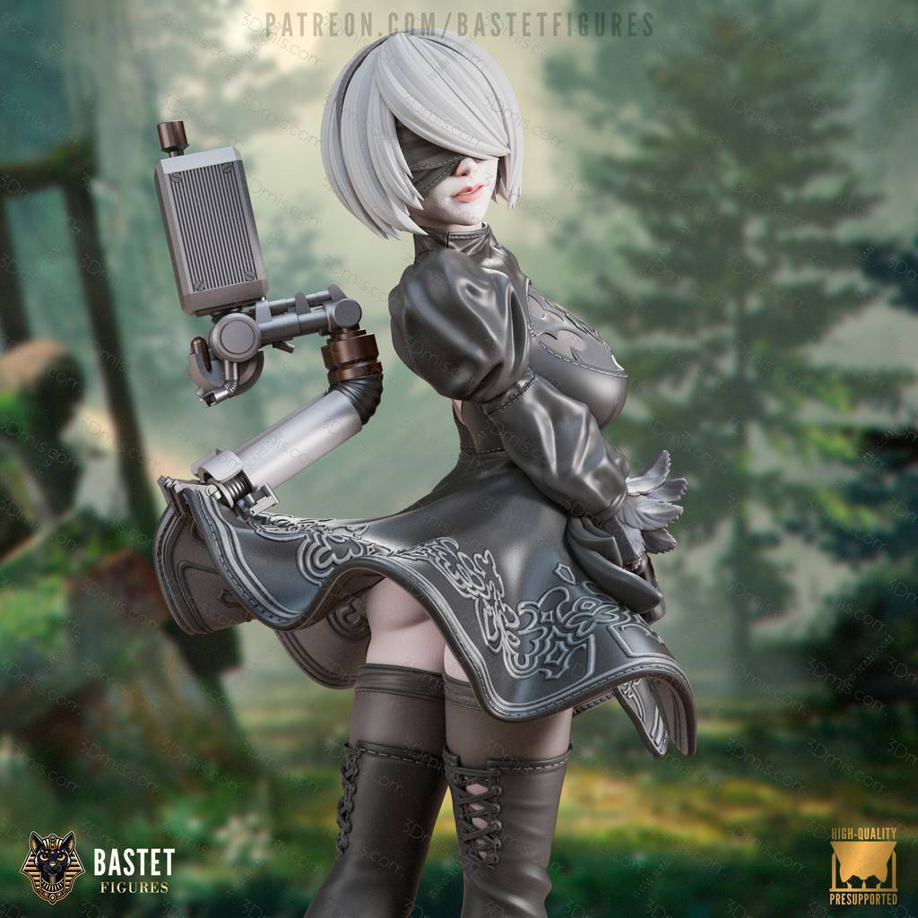Bastet Figures 尼尔：机械纪元 尤尔哈2B
