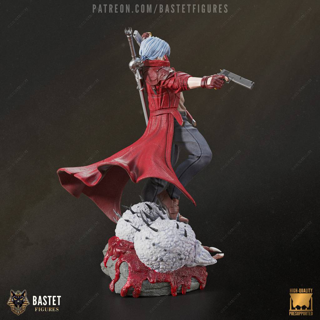 P站图纸印象馆 Bastet Figures 鬼泣 但丁 Bastet Figures 鬼泣 但丁