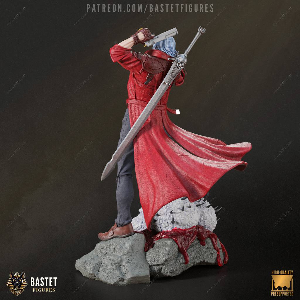 P站图纸印象馆 Bastet Figures 鬼泣 但丁 Bastet Figures 鬼泣 但丁