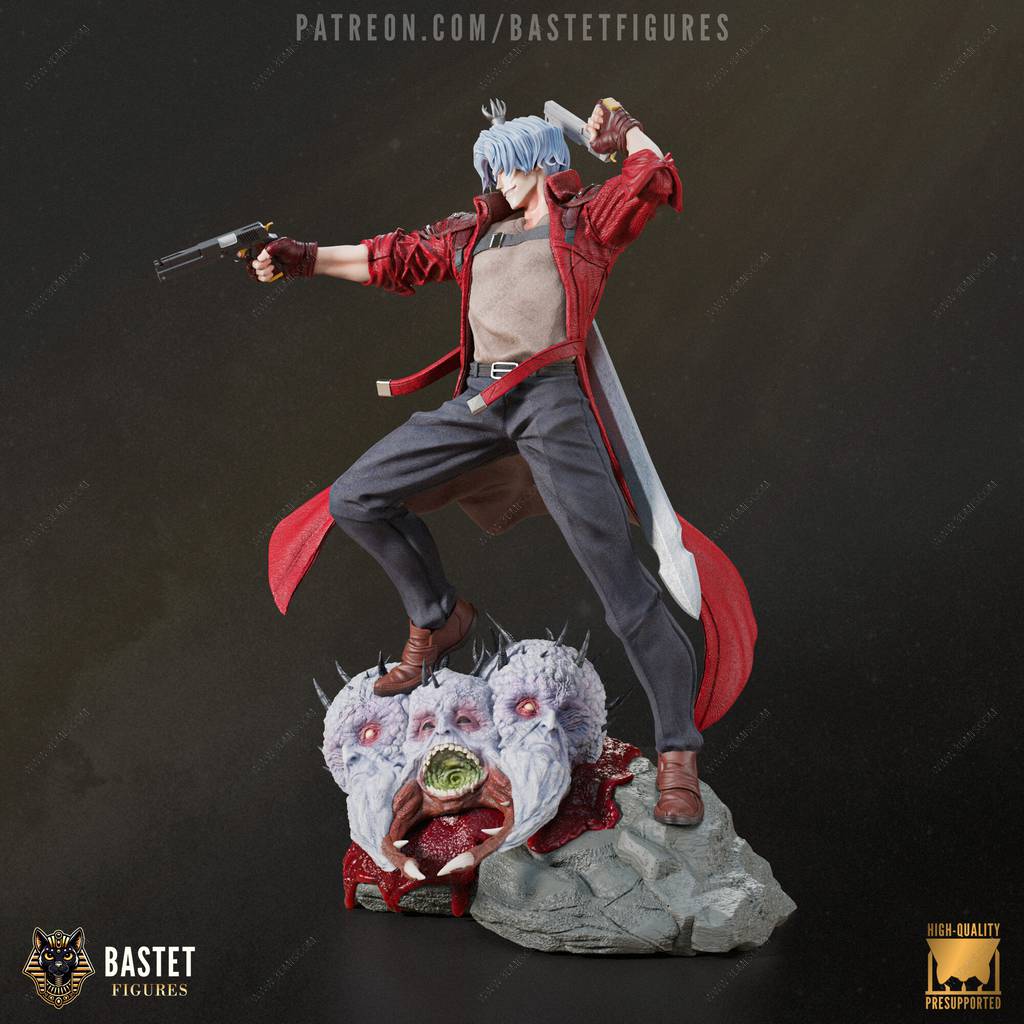 P站图纸印象馆 Bastet Figures 鬼泣 但丁 Bastet Figures 鬼泣 但丁