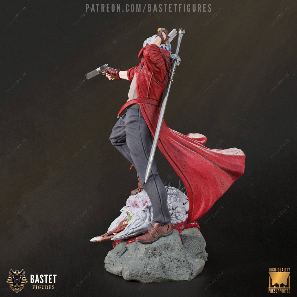 P站图纸印象馆 Bastet Figures 鬼泣 但丁 Bastet Figures 鬼泣 但丁