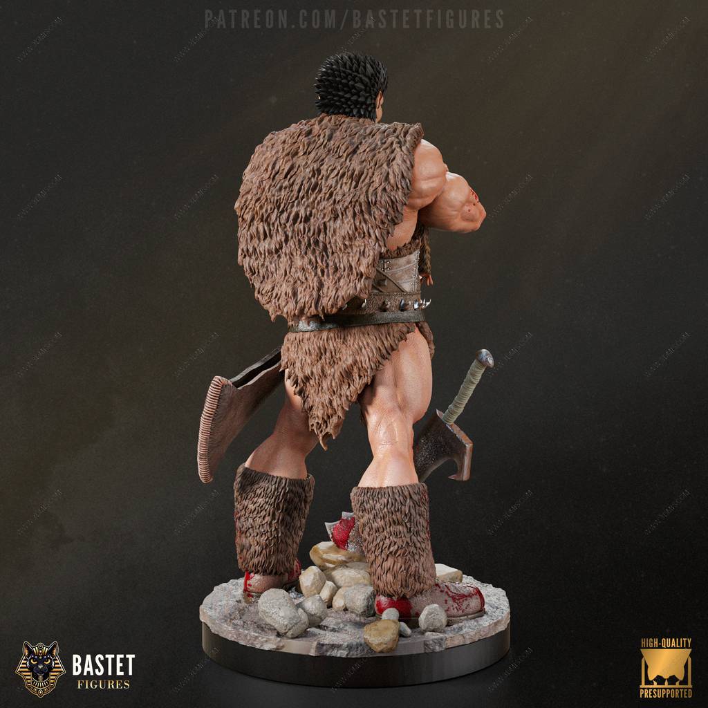 P站图纸印象馆 Bastet Figures 剑风传奇 左德 Bastet Figures 剑风传奇 左德