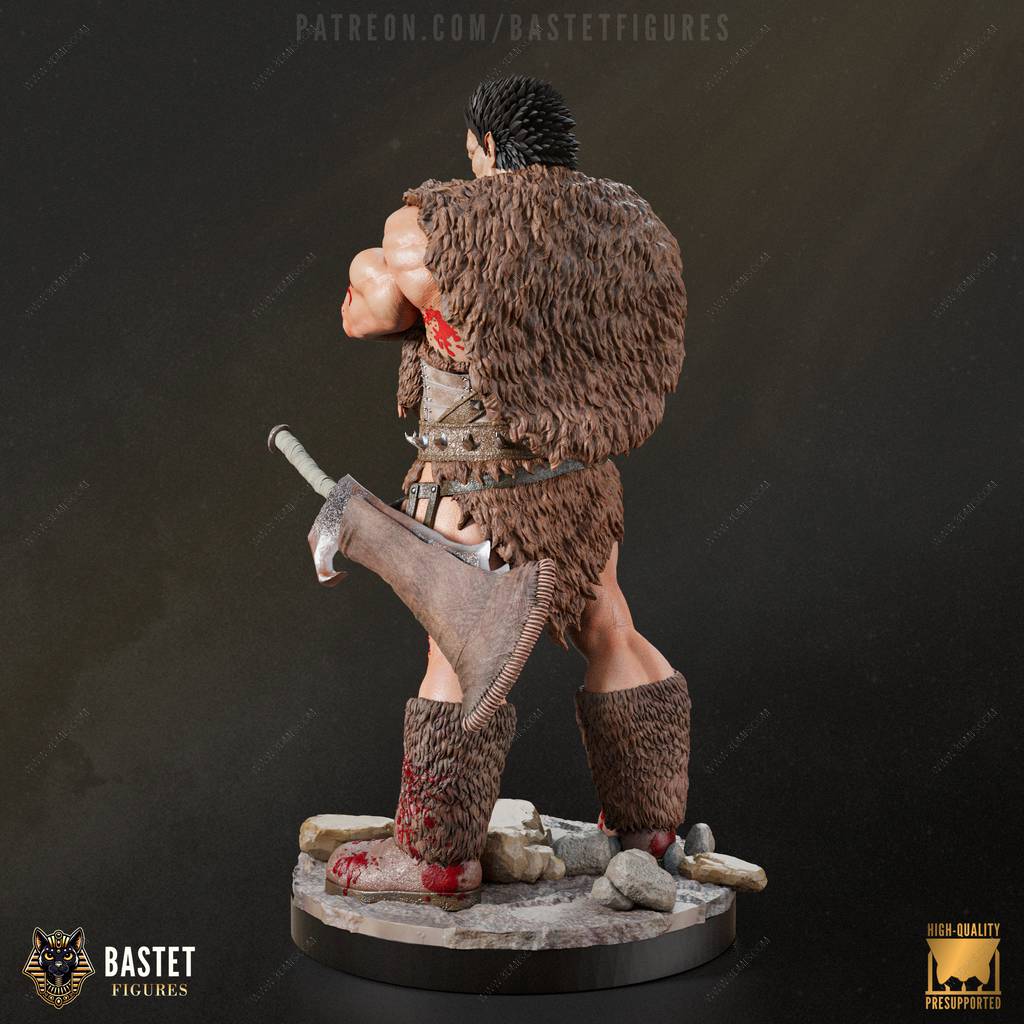 P站图纸印象馆 Bastet Figures 剑风传奇 左德 Bastet Figures 剑风传奇 左德