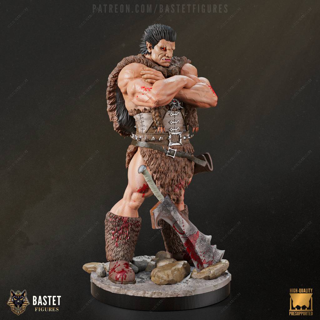 P站图纸印象馆 Bastet Figures 剑风传奇 左德 Bastet Figures 剑风传奇 左德