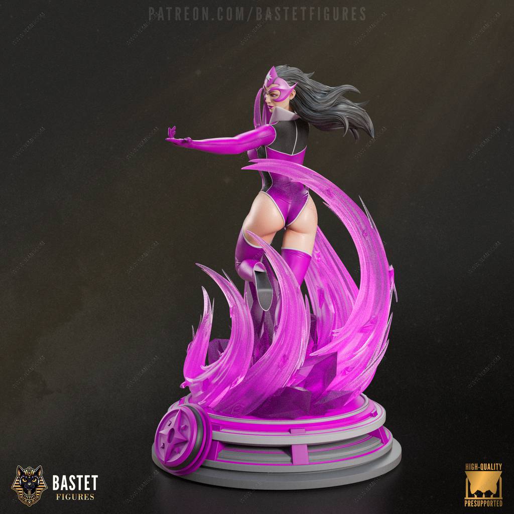 P站图纸印象馆 Bastet Figures DC漫画 星蓝姬 Bastet Figures DC漫画 星蓝姬