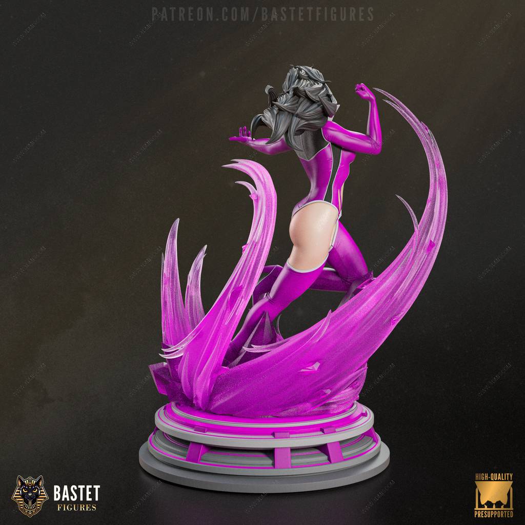 P站图纸印象馆 Bastet Figures DC漫画 星蓝姬 Bastet Figures DC漫画 星蓝姬