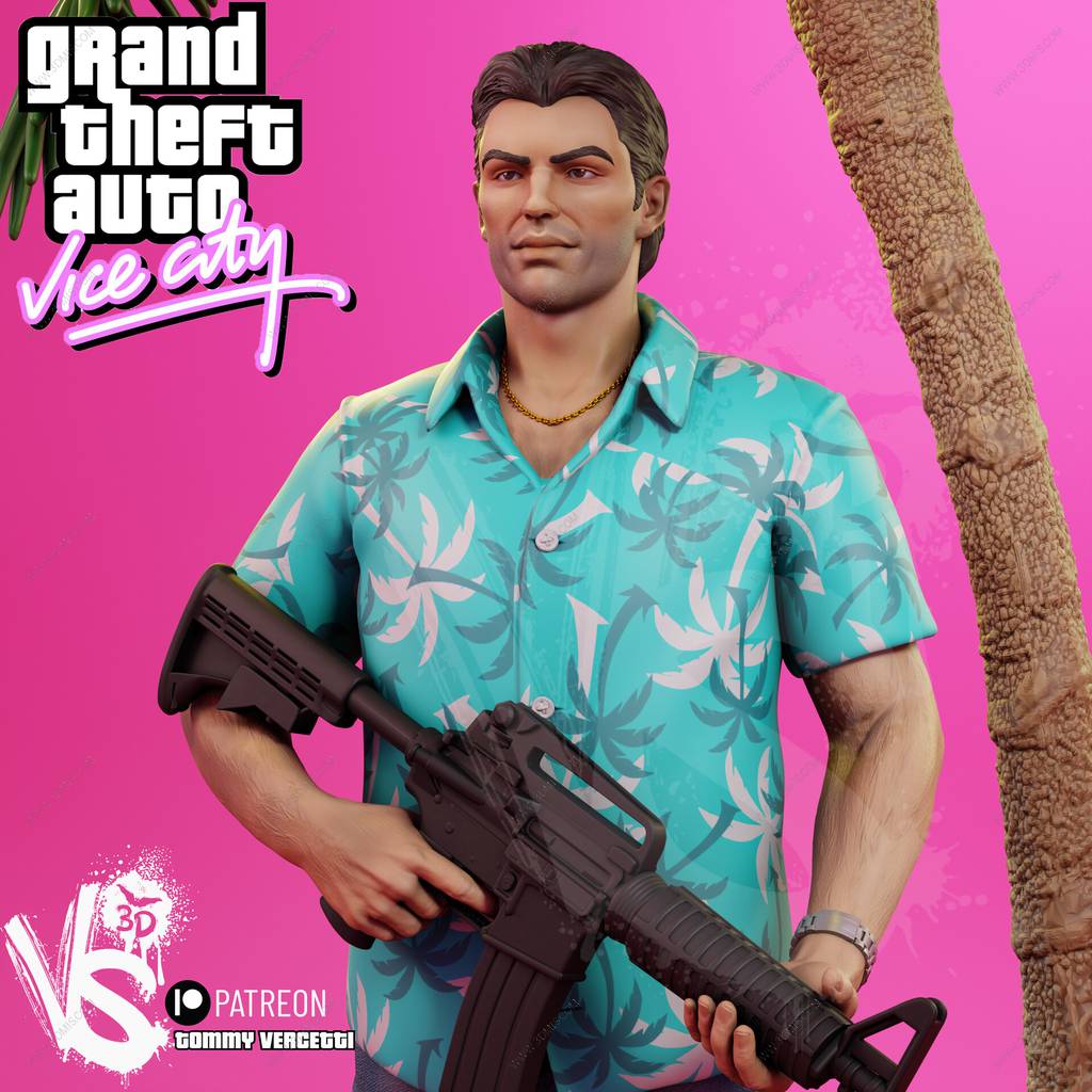 P站图纸印象馆 VS3D 侠盗猎车手 汤玛斯·维尔切蒂 VS3D 侠盗猎车手 汤玛斯·维尔切蒂