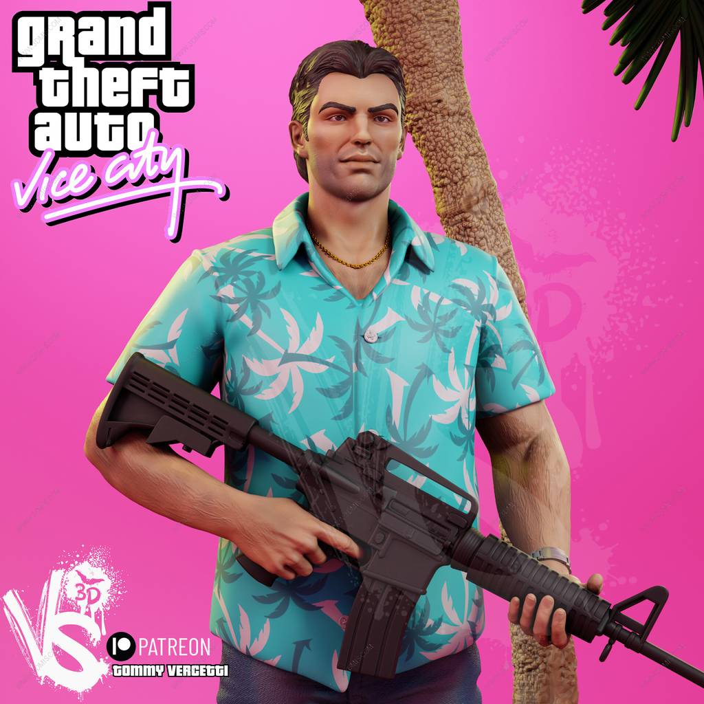 P站图纸印象馆 VS3D 侠盗猎车手 汤玛斯·维尔切蒂 VS3D 侠盗猎车手 汤玛斯·维尔切蒂