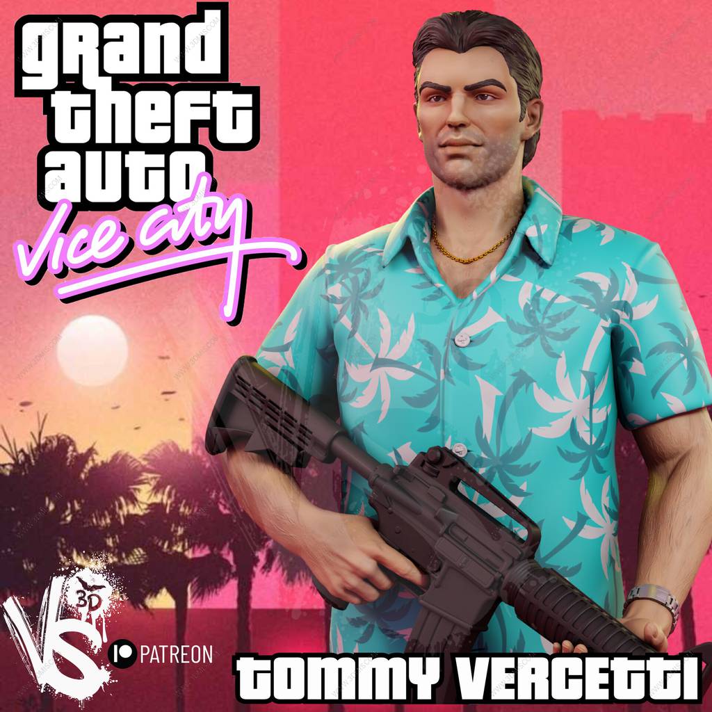 P站图纸印象馆 VS3D 侠盗猎车手 汤玛斯·维尔切蒂 VS3D 侠盗猎车手 汤玛斯·维尔切蒂