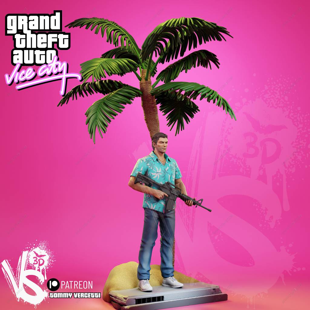 P站图纸印象馆 VS3D 侠盗猎车手 汤玛斯·维尔切蒂 VS3D 侠盗猎车手 汤玛斯·维尔切蒂