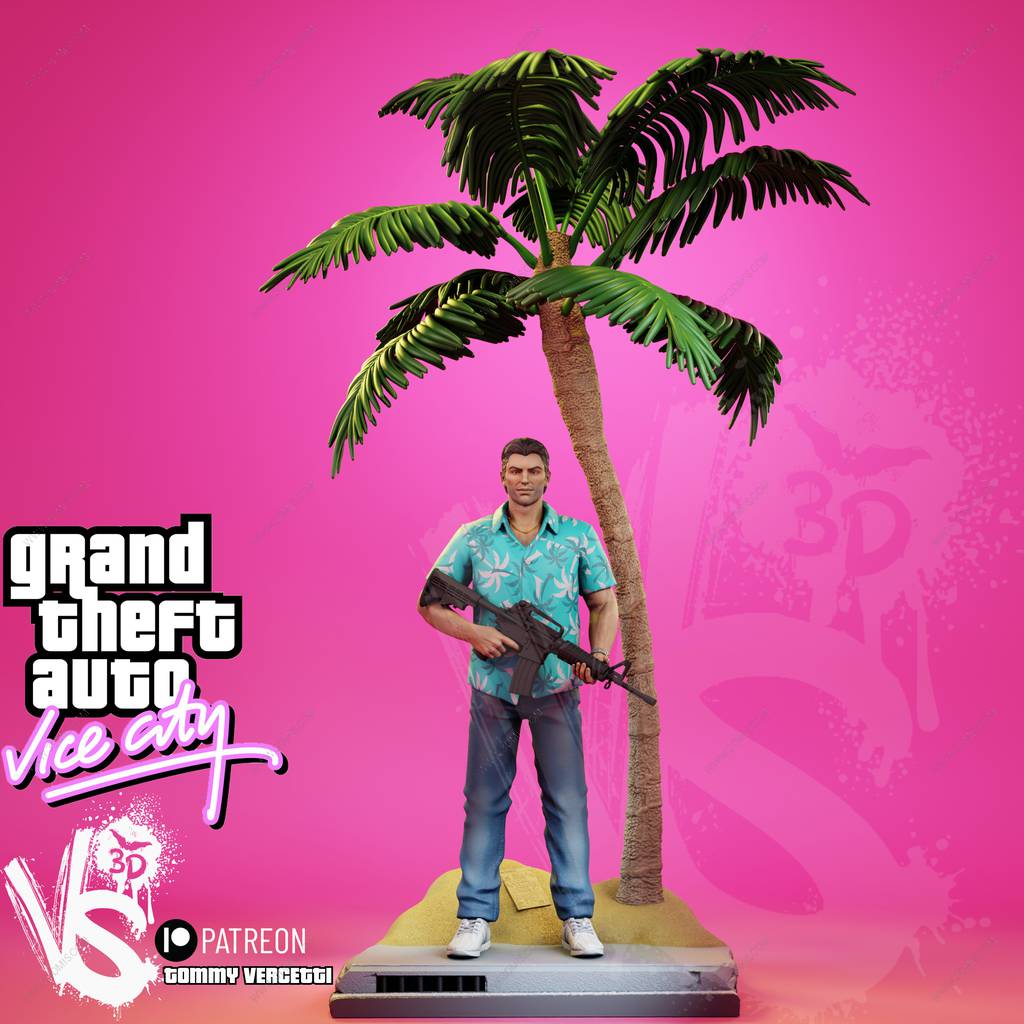 P站图纸印象馆 VS3D 侠盗猎车手 汤玛斯·维尔切蒂 VS3D 侠盗猎车手 汤玛斯·维尔切蒂