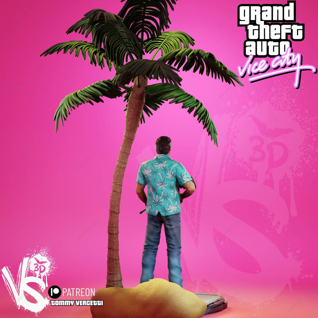 P站图纸印象馆 VS3D 侠盗猎车手 汤玛斯·维尔切蒂 VS3D 侠盗猎车手 汤玛斯·维尔切蒂