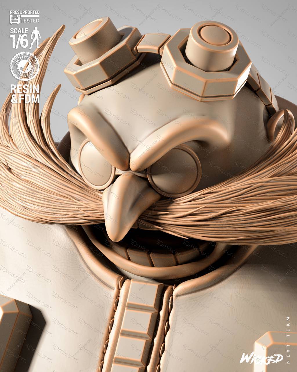 3DWicked 刺猬索尼克 蛋头博士