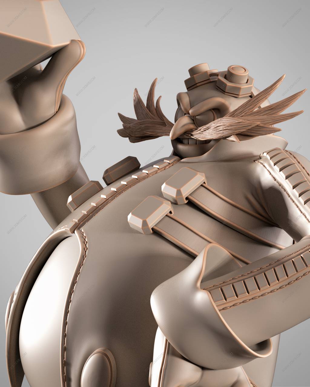 P站图纸印象馆 3DWicked 刺猬索尼克 蛋头博士 3DWicked 刺猬索尼克 蛋头博士