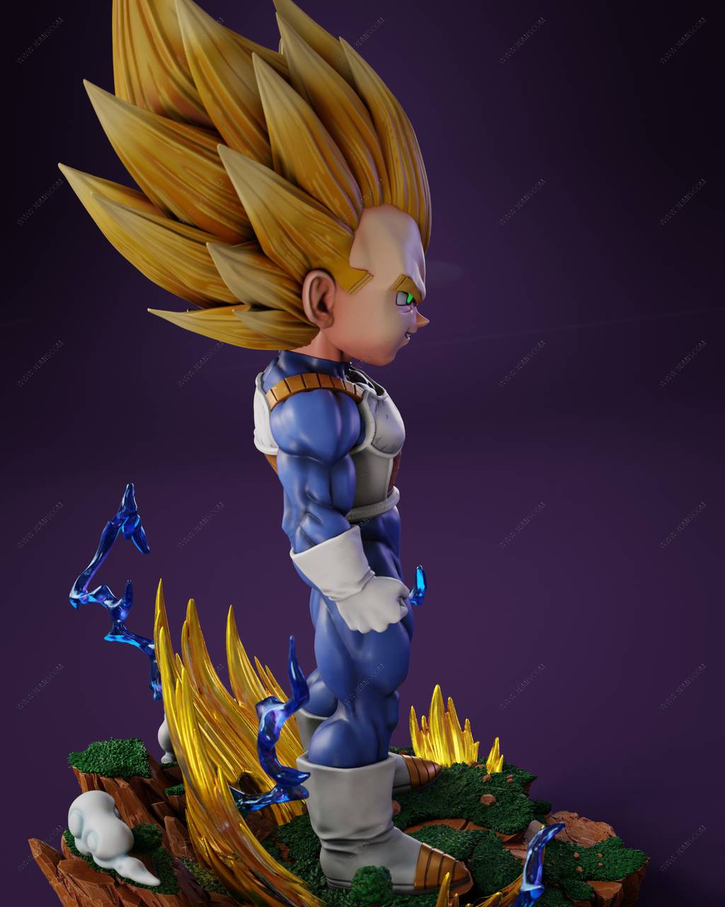 P站图纸印象馆 龙珠 贝吉塔 龙珠 贝吉塔