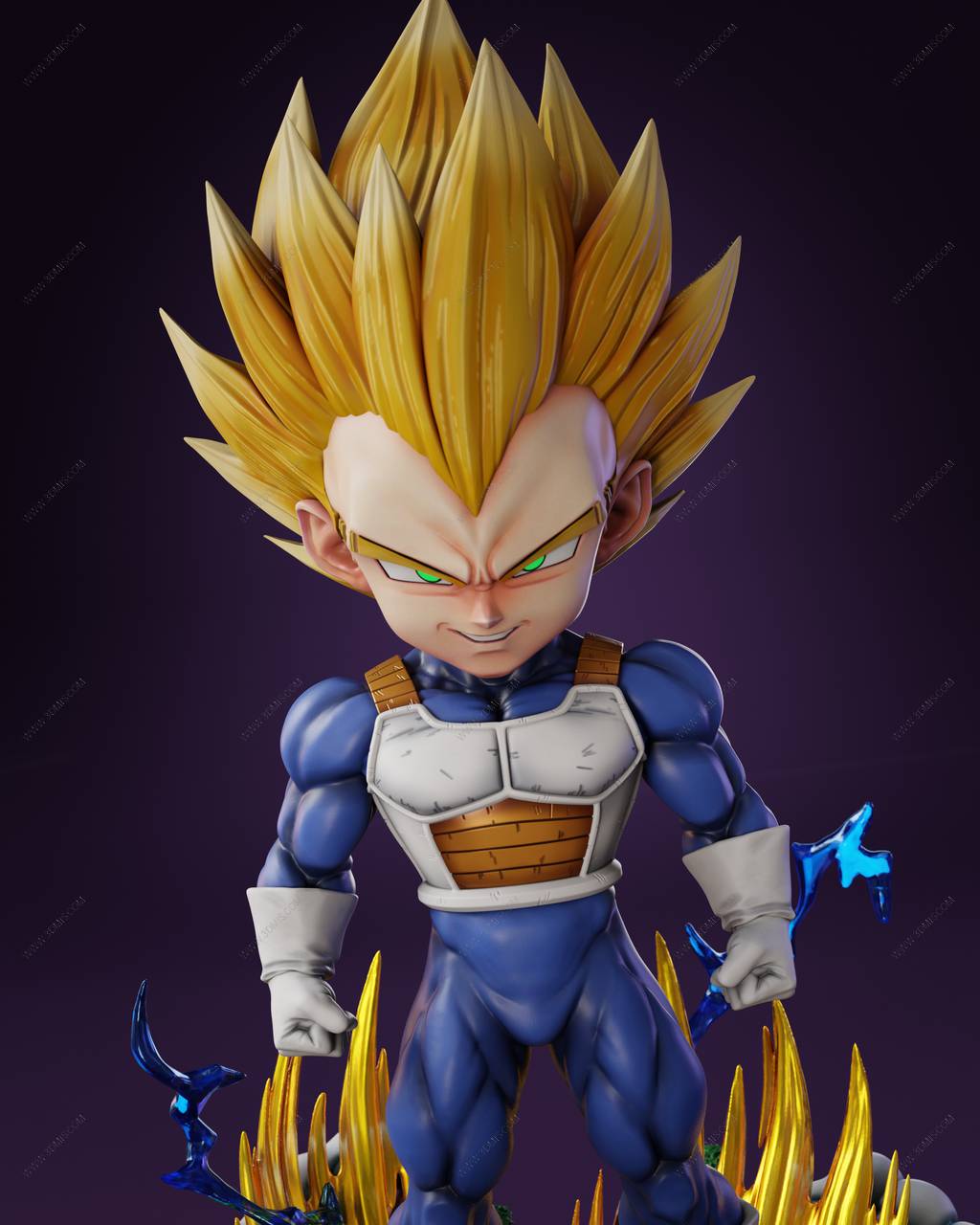 P站图纸印象馆 龙珠 贝吉塔 龙珠 贝吉塔