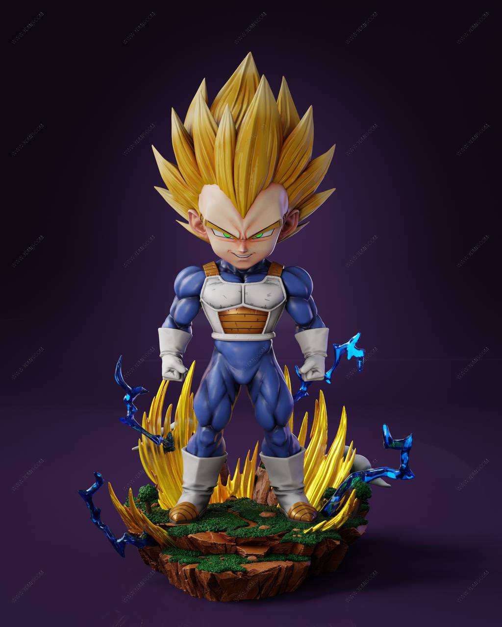 P站图纸印象馆 龙珠 贝吉塔 龙珠 贝吉塔